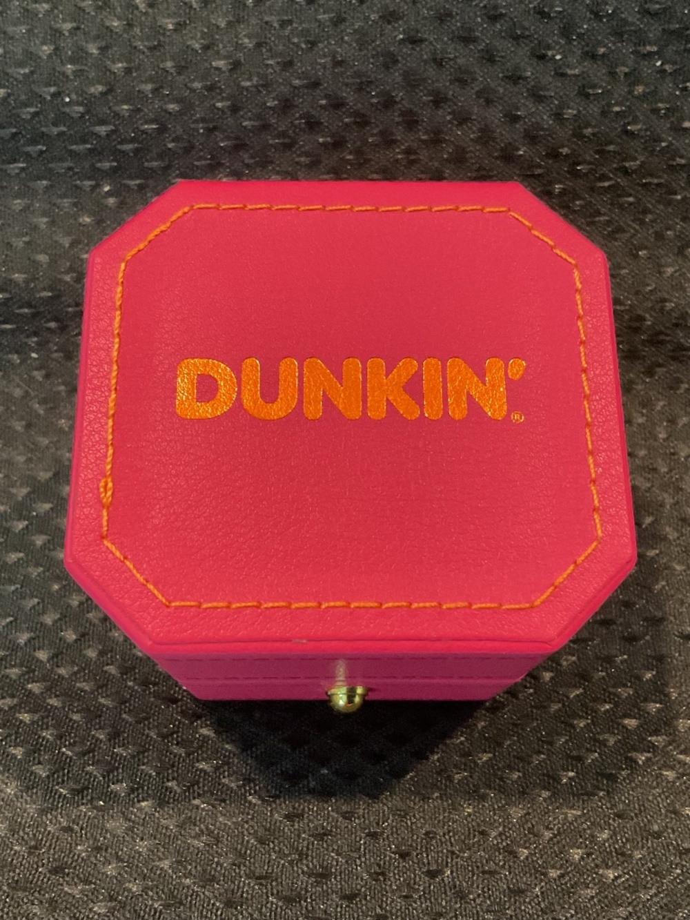 Dunkin Ltd Edition “I Dough” Munchkin Pink Ring Box